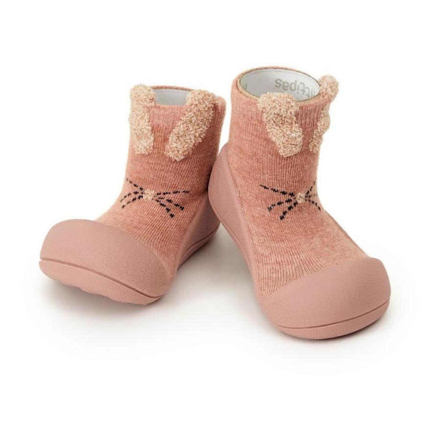 ATTIPAS CALZADO BEBÉ ·RABBIT PINK· - Happy Moments Baby