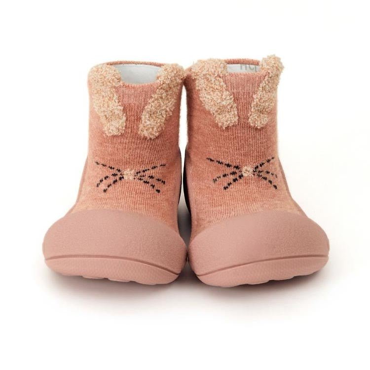 ATTIPAS CALZADO BEBÉ ·RABBIT PINK· - Happy Moments Baby