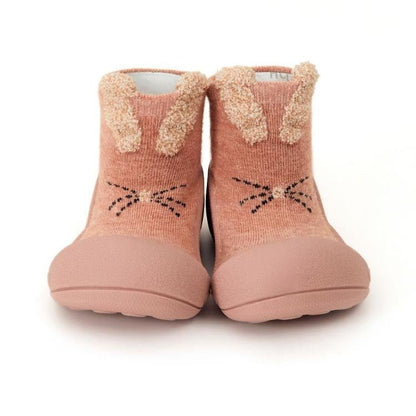 ATTIPAS CALZADO BEBÉ ·RABBIT PINK· - Happy Moments Baby