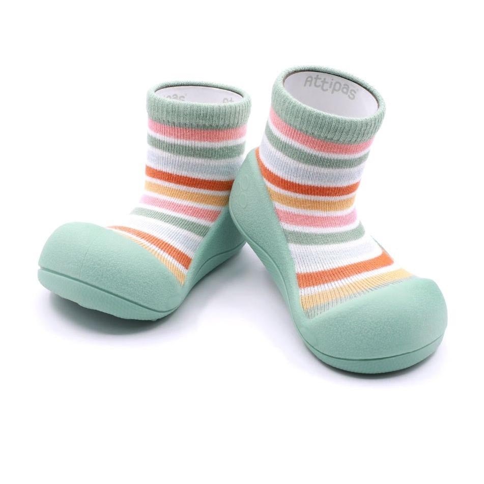 ATTIPAS CALZADO BEBÉ ·RAINBOW GREEN· - Happy Moments Baby