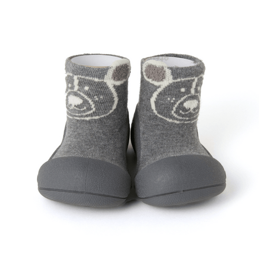 ATTIPAS CALZADO BEBÉ ·TEDDY GREY· - Happy Moments Baby
