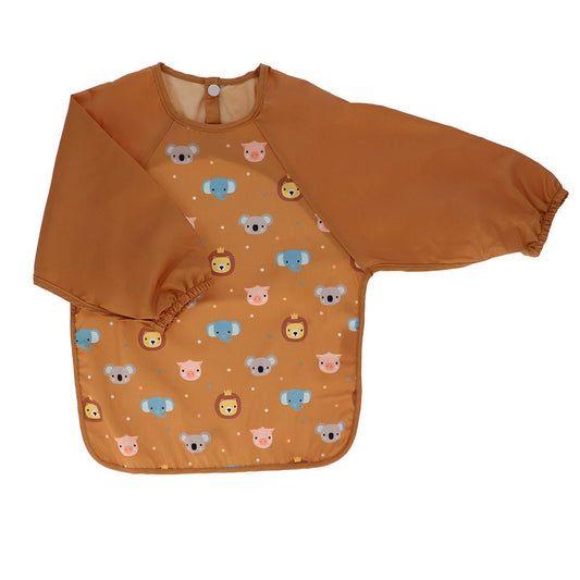 BABERO CON MANGAS TUTETE ·ANIMAL FRIENDS· - Happy Moments Baby