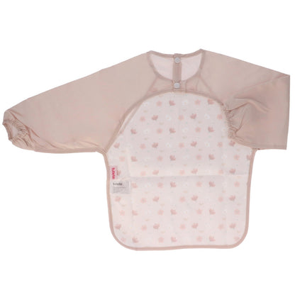 BABERO CON MANGAS TUTETE ·LITTLE GARDEN· - Happy Moments Baby