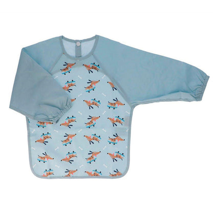 BABERO CON MANGAS TUTETE ·SKATER DOG· - Happy Moments Baby