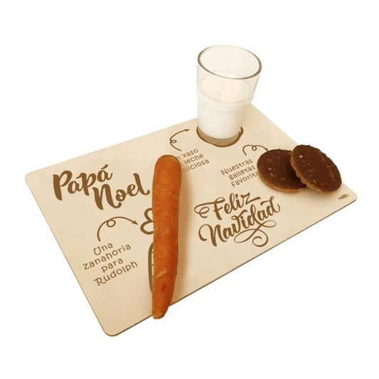 BANDEJA NAVIDAD INFANTIL ·PAPÁ NOEL· - Happy Moments Baby