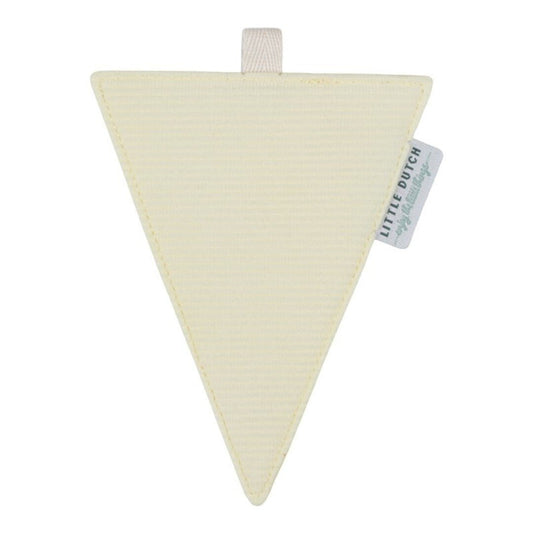 BANDERÍN AMARILLO - COLGANTE PARA GUIRNALDA - Happy Moments Baby