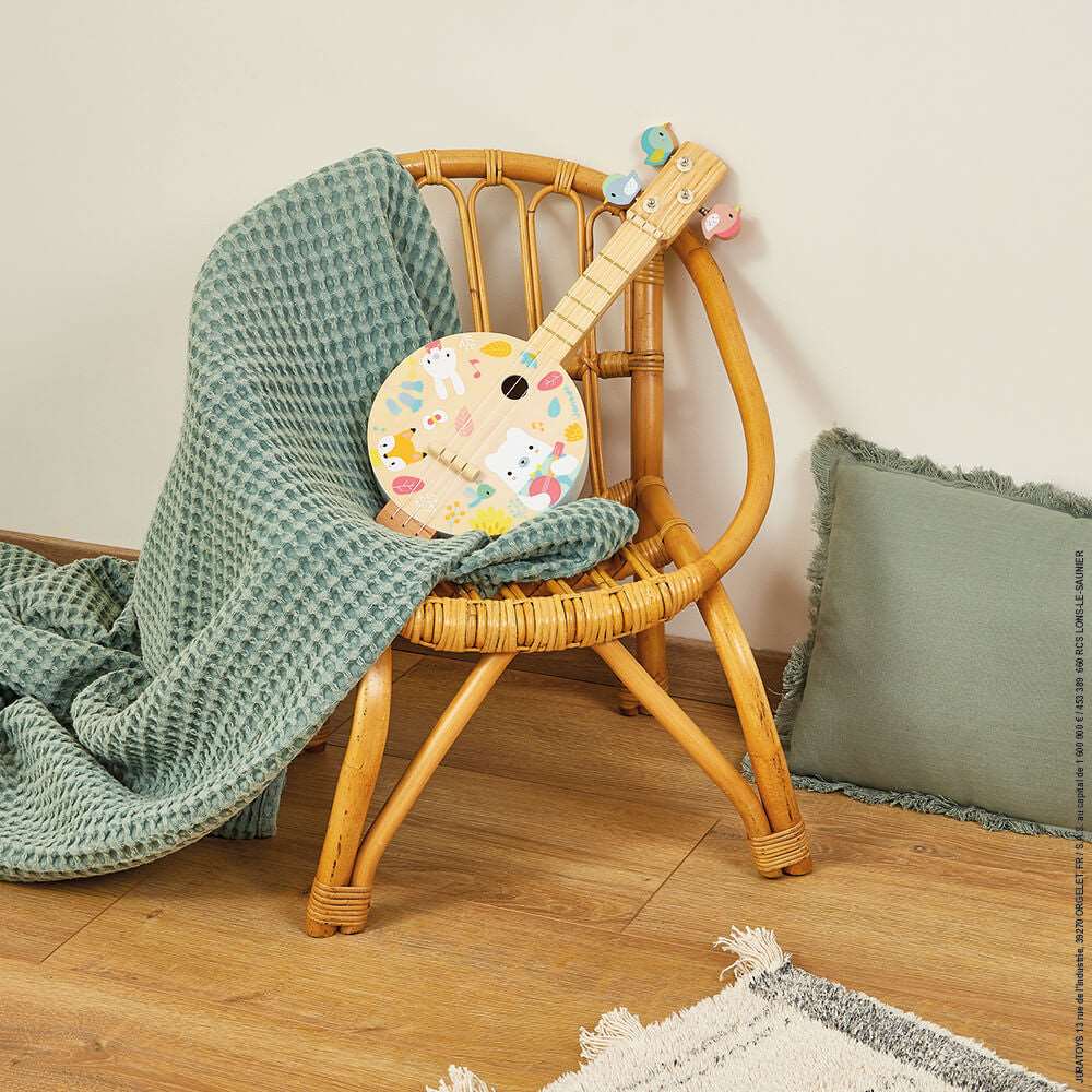 BANJO DE MADERA JANOD ·PURE· - Happy Moments Baby
