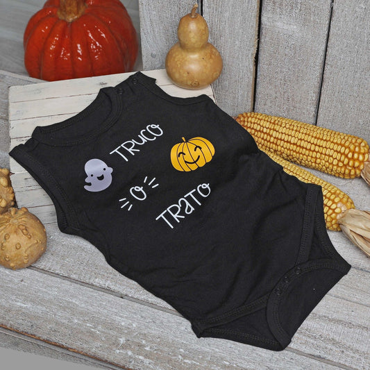 BODY BEBÉ HALLOWEEN TRUCO O TRATO - Happy Moments Baby