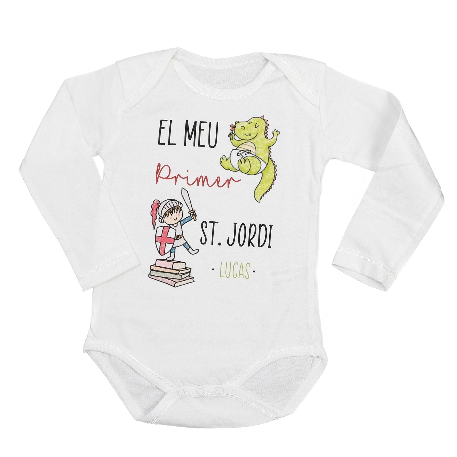 BODY EL MEU PRIMER SANT JORDI ·CAVALLER· - Happy Moments Baby