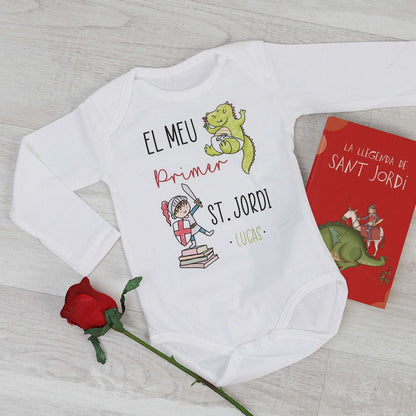 BODY EL MEU PRIMER SANT JORDI ·CAVALLER· - Happy Moments Baby