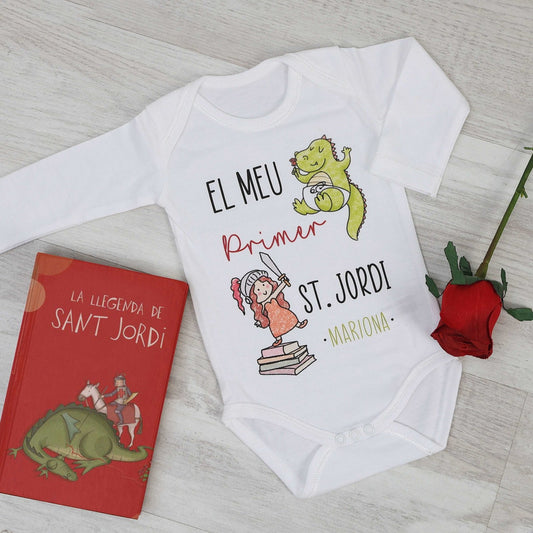 BODY EL MEU PRIMER SANT JORDI ·PRINCESA· - Happy Moments Baby