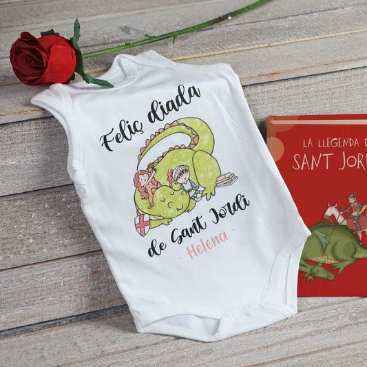 BODY FELIÇ DIADA DE SANT JORDI - Happy Moments Baby