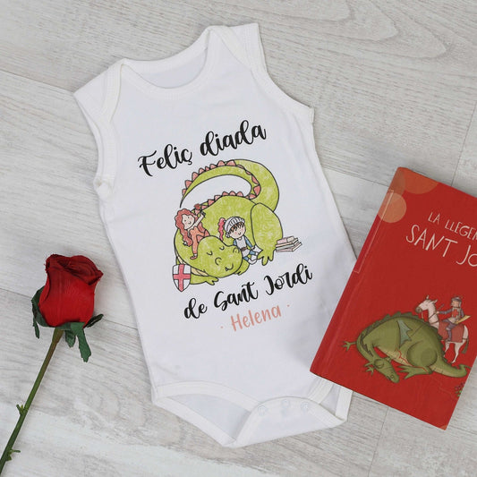 BODY FELIÇ DIADA DE SANT JORDI - Happy Moments Baby