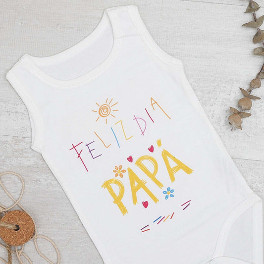 BODY FELIZ DIA PAPÁ - DÍA DEL PADRE - Happy Moments Baby