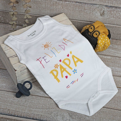 BODY FELIZ DIA PAPÁ - DÍA DEL PADRE - Happy Moments Baby