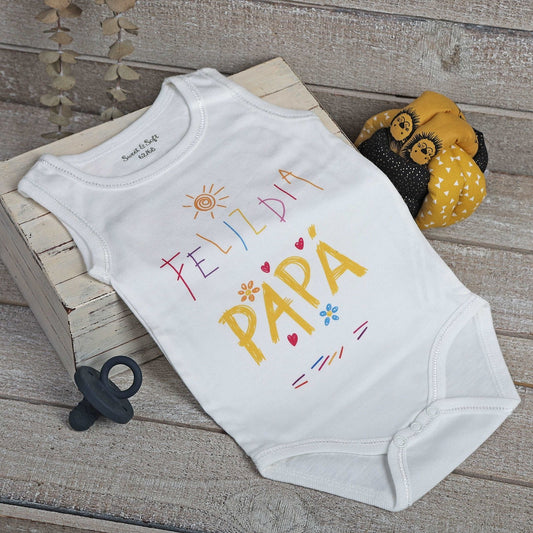 BODY FELIZ DIA PAPÁ - DÍA DEL PADRE - Happy Moments Baby