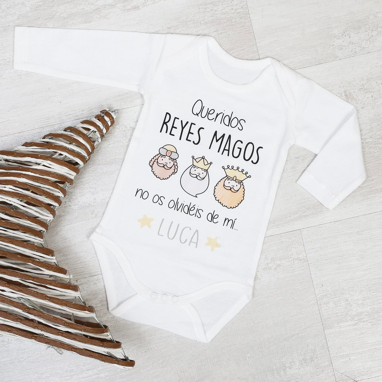 BODY NAVIDAD QUERIDOS REYES MAGOS - Happy Moments Baby