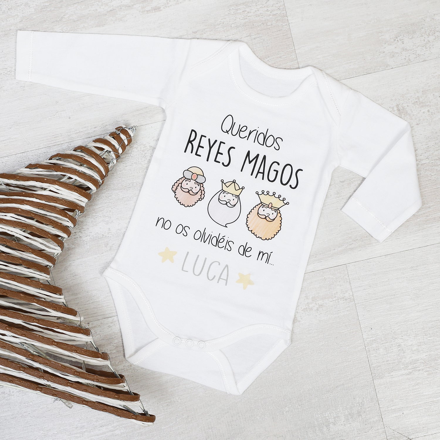 BODY NAVIDAD QUERIDOS REYES MAGOS - Happy Moments Baby