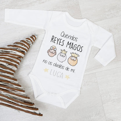 BODY NAVIDAD QUERIDOS REYES MAGOS - Happy Moments Baby