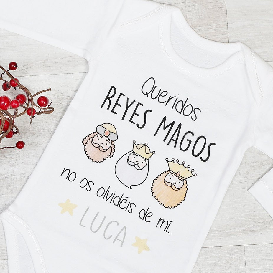 BODY NAVIDAD QUERIDOS REYES MAGOS - Happy Moments Baby