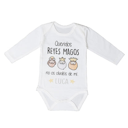 BODY NAVIDAD QUERIDOS REYES MAGOS - Happy Moments Baby