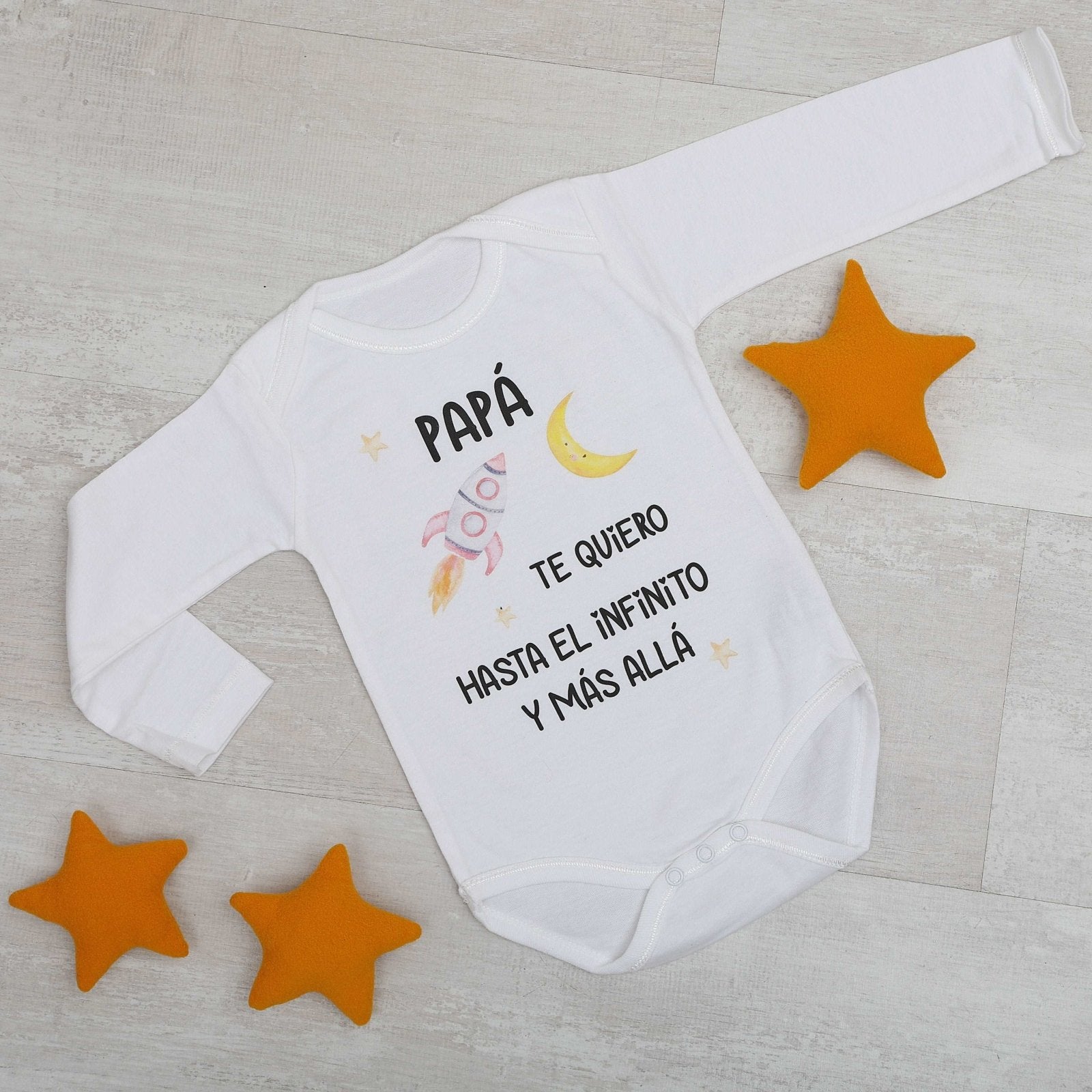 BODY PAPÁ INFINITO - DÍA DEL PADRE - Happy Moments Baby