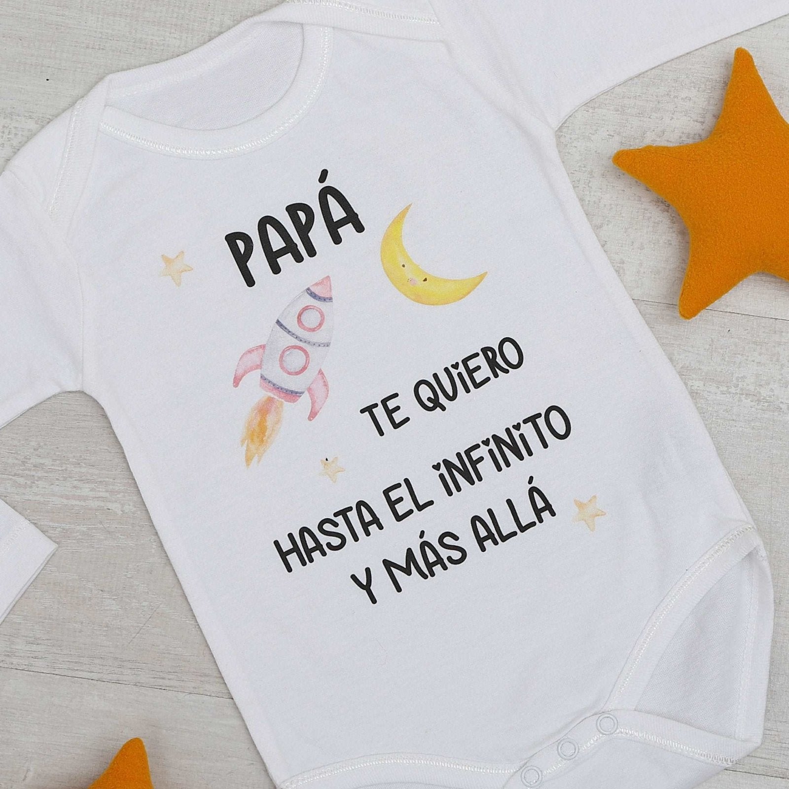 BODY PAPÁ INFINITO - DÍA DEL PADRE - Happy Moments Baby