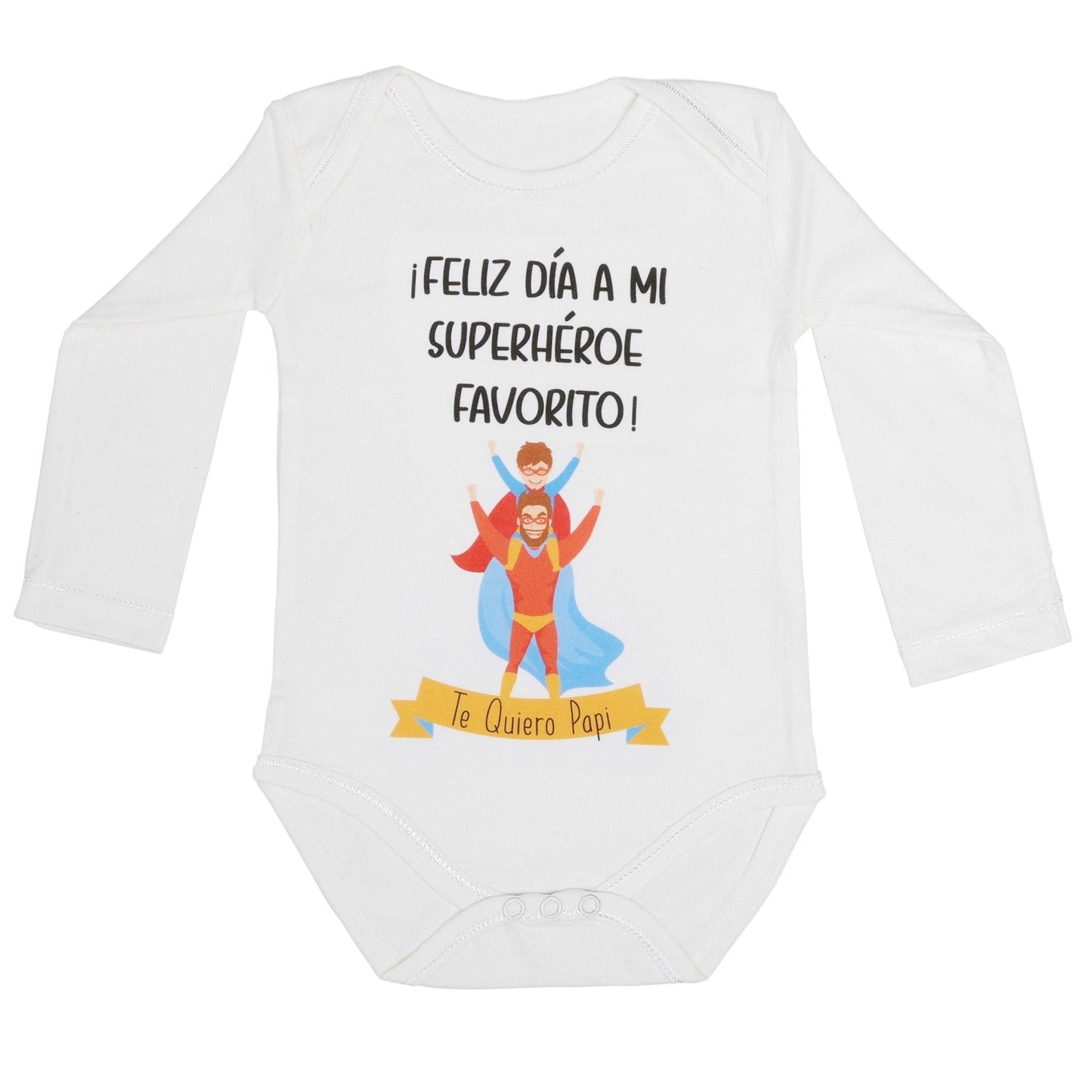 BODY PAPÁ SUPERHÉROE - DÍA DEL PADRE - Happy Moments Baby