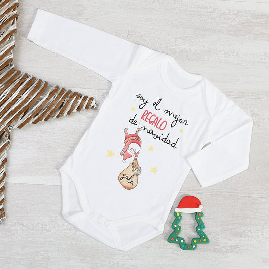 BODY PERSONALIZADO REGALO DE NAVIDAD - Happy Moments Baby