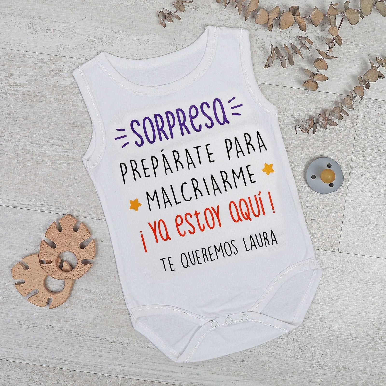 BODY SORPRESA - Happy Moments Baby