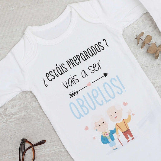 BODY VAIS A SER ABUELOS - Happy Moments Baby