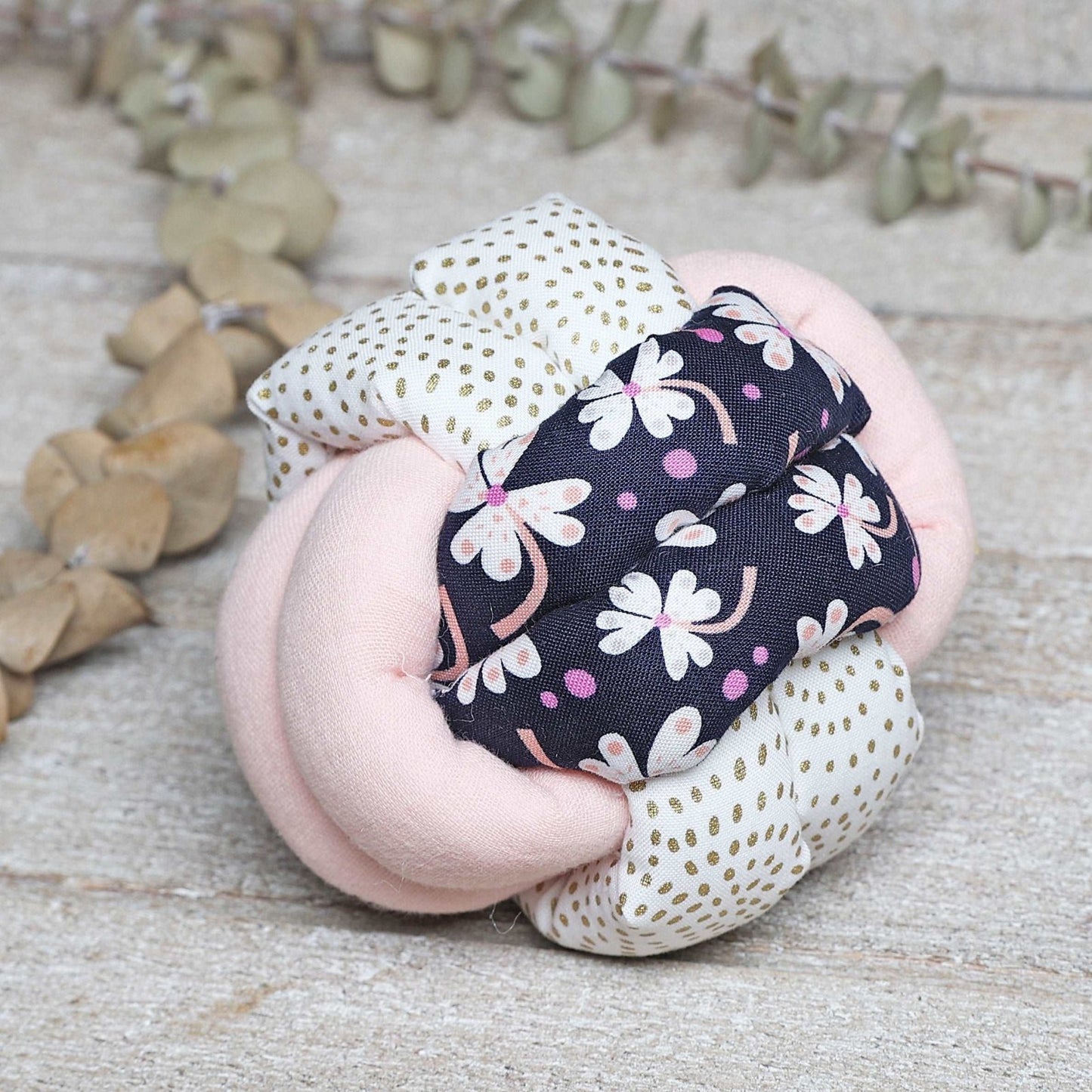 BOLA DE NUDOS MONTESSORI · FLORES· - Happy Moments Baby