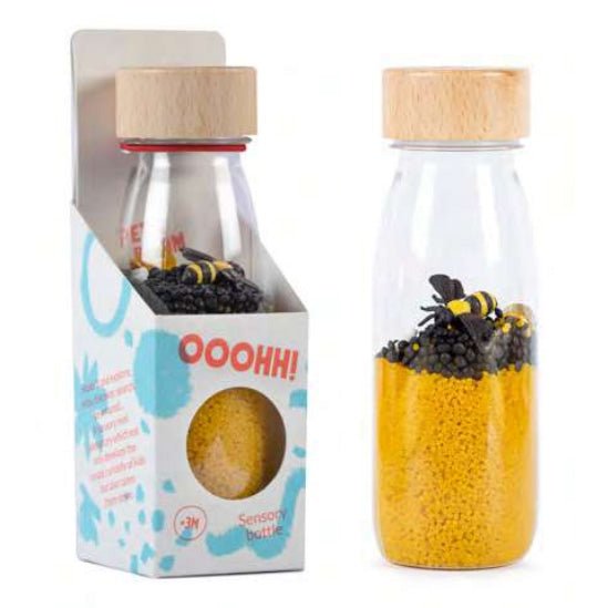 BOTELLA SENSORIAL PETIT BOUM ·BEES· - Happy Moments Baby