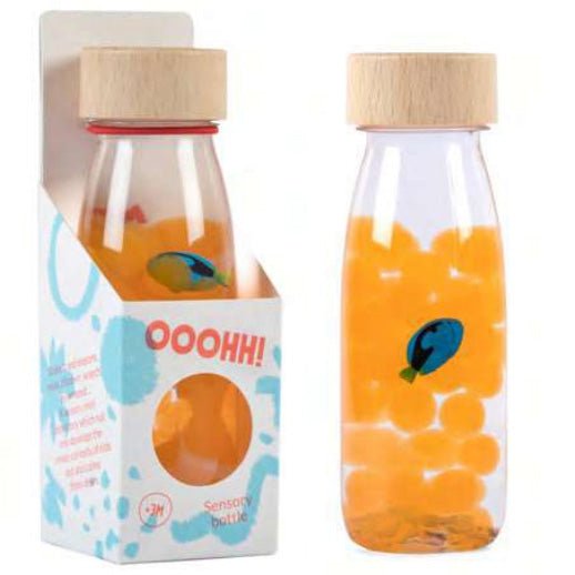 BOTELLA SENSORIAL PETIT BOUM ·BLUE TANG· - Happy Moments Baby