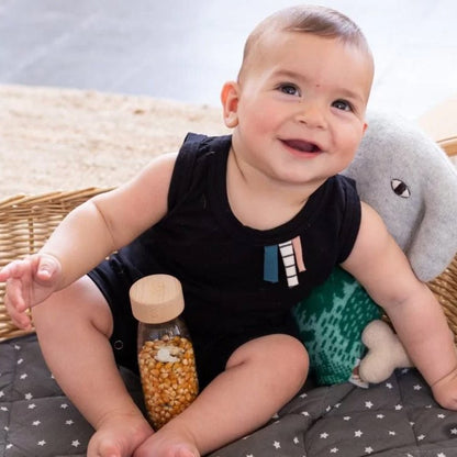 BOTELLA SENSORIAL PETIT BOUM ·FARM· - Happy Moments Baby