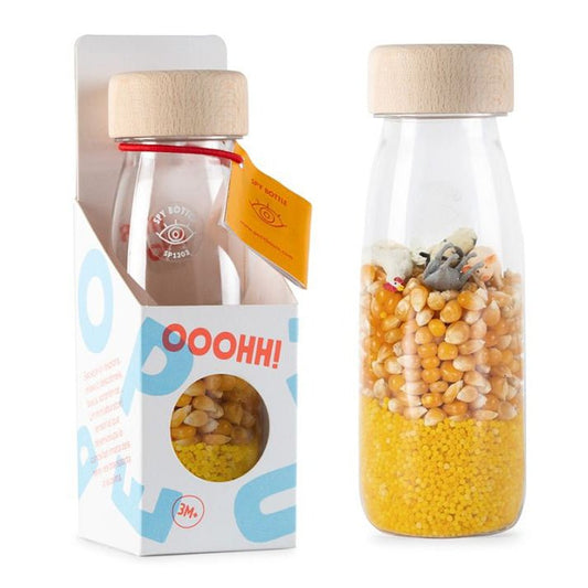 BOTELLA SENSORIAL PETIT BOUM ·FARM· - Happy Moments Baby