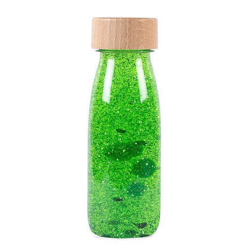 BOTELLA SENSORIAL PETIT BOUM ·GREEN· - Happy Moments Baby