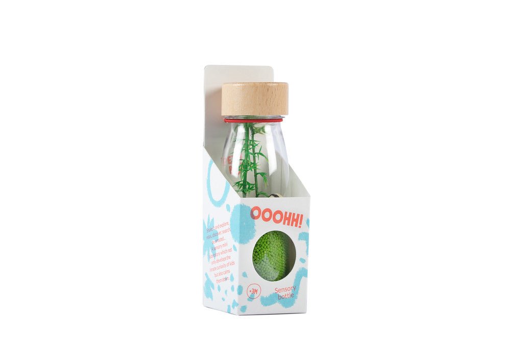 BOTELLA SENSORIAL PETIT BOUM ·PANDA· - Happy Moments Baby