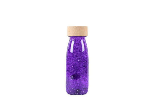 BOTELLA SENSORIAL PETIT BOUM ·PURPLE· - Happy Moments Baby