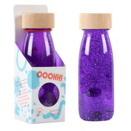 BOTELLA SENSORIAL PETIT BOUM ·PURPLE· - Happy Moments Baby