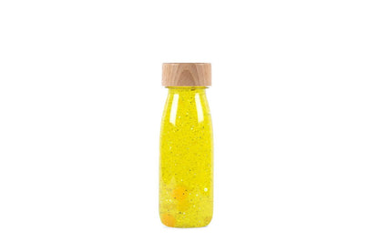 BOTELLA SENSORIAL PETIT BOUM ·YELLOW· - Happy Moments Baby