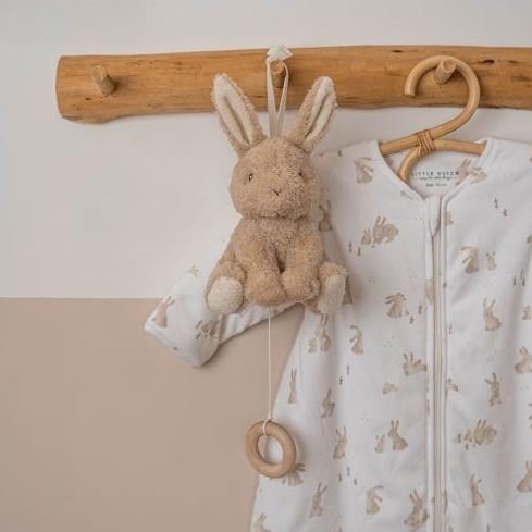 CAJA MUSICAL DE TELA LITTLE DUTCH ·BABY BUNNY· - Happy Moments Baby