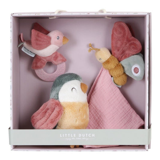 CAJA REGALO JUGUETES DE TELA LITTLE DUTCH ·FLORES· - Happy Moments Baby