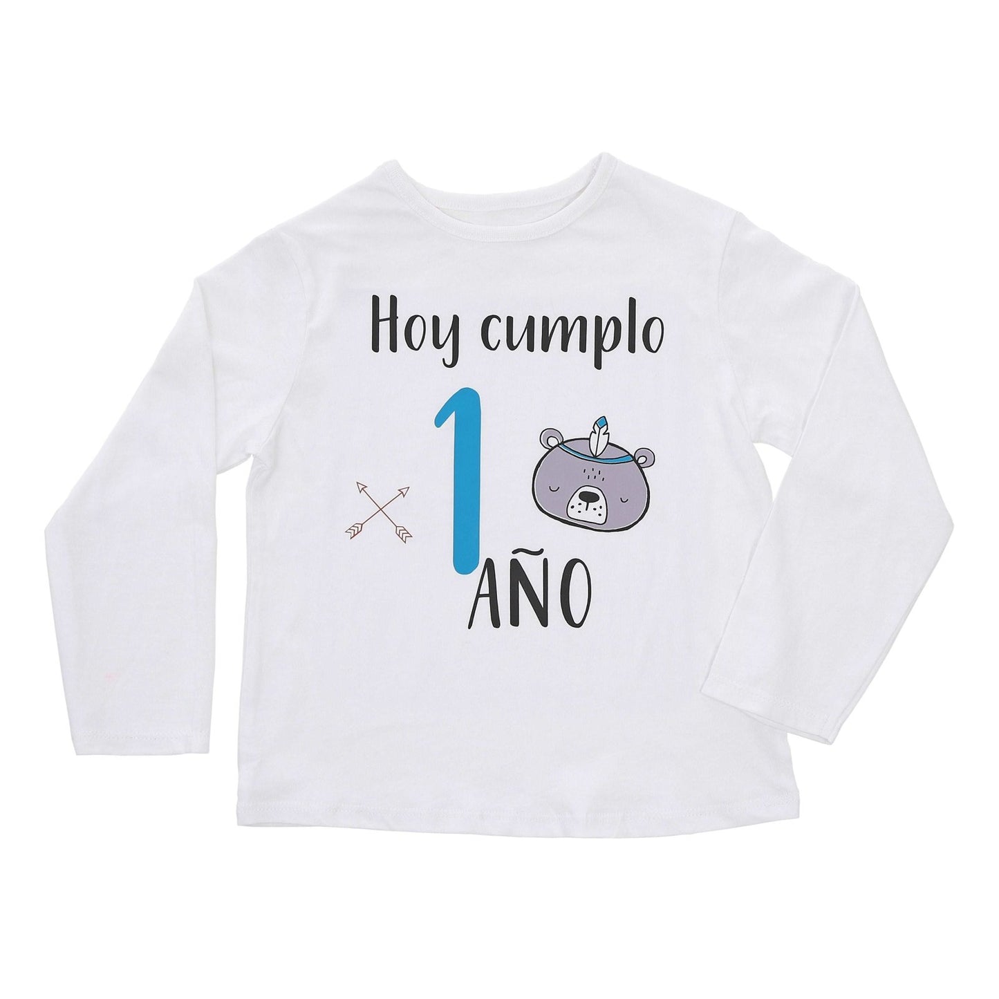 CAMISETA CUMPLEAÑOS ·INDIO· - Happy Moments Baby