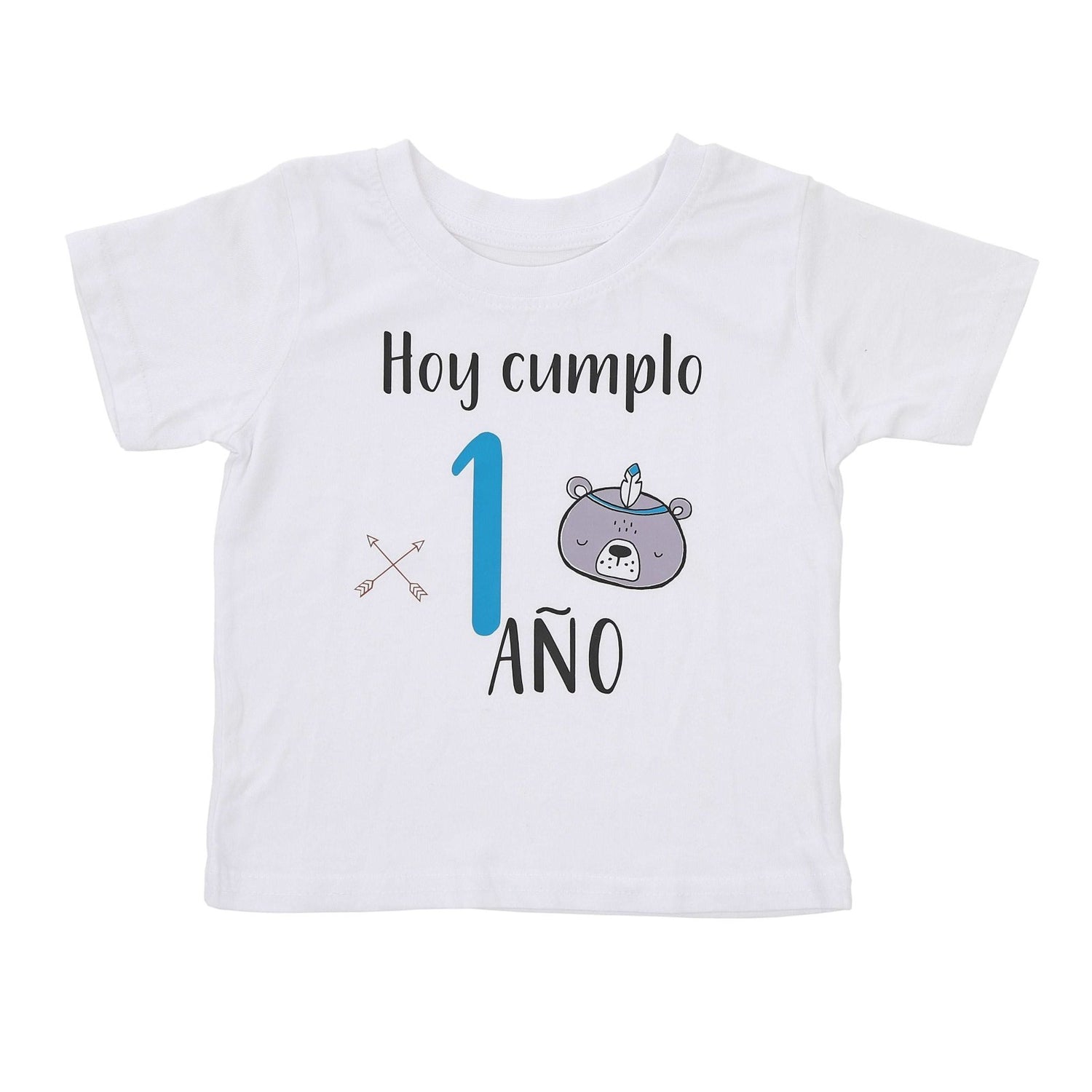 CAMISETA CUMPLEAÑOS ·INDIO· - Happy Moments Baby