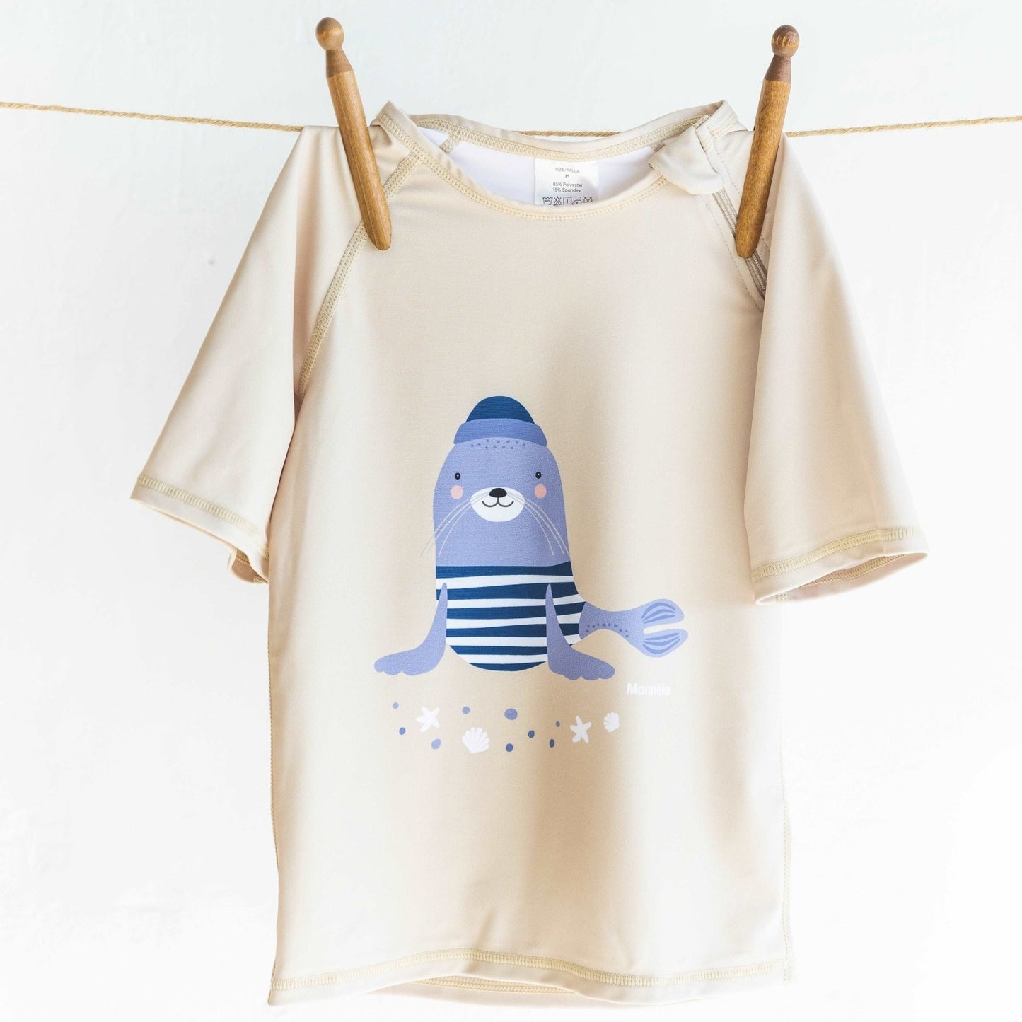 CAMISETA INFANTIL DE PROTECCIÓN SOLAR ·SEAL· - Happy Moments Baby