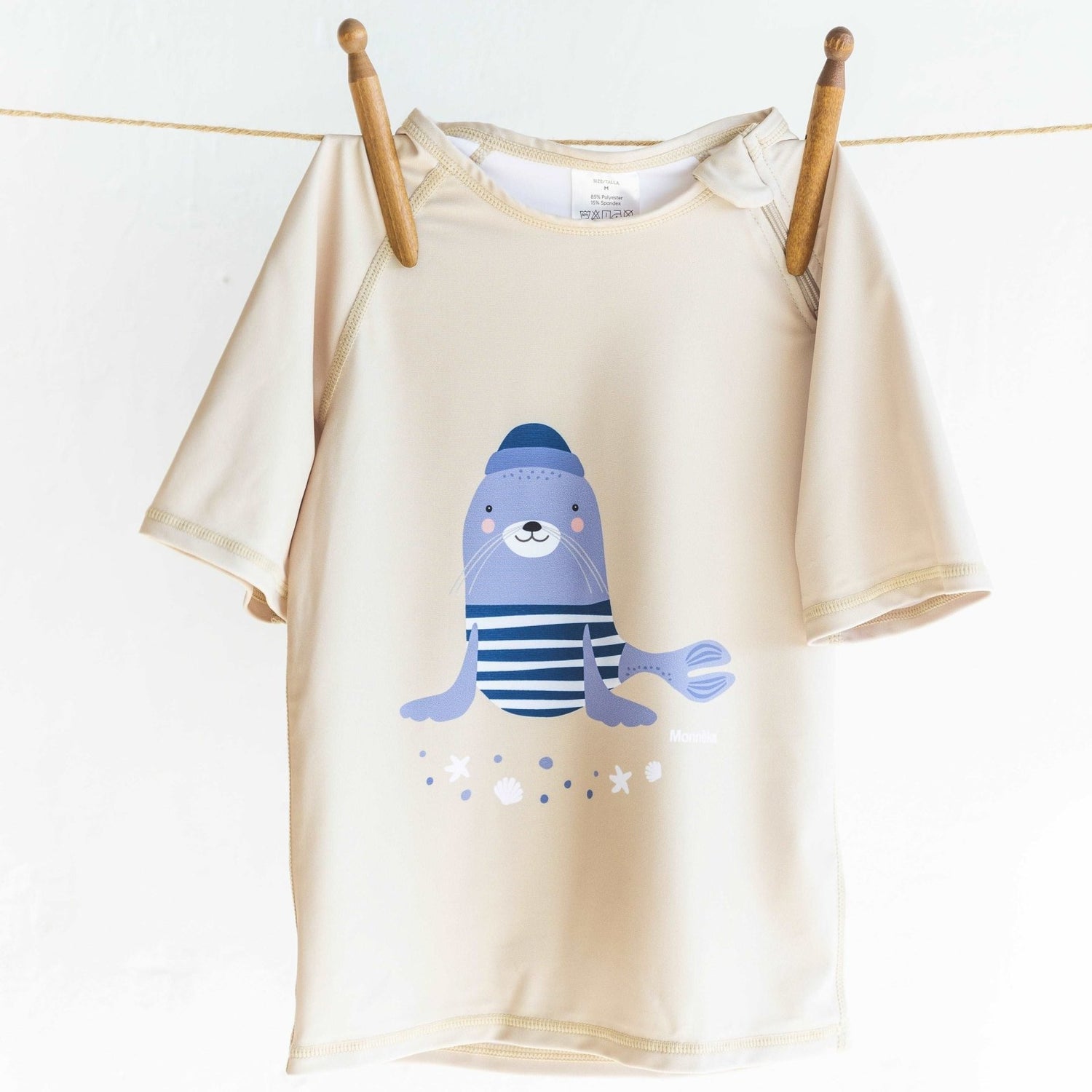 CAMISETA INFANTIL DE PROTECCIÓN SOLAR ·SEAL· - Happy Moments Baby