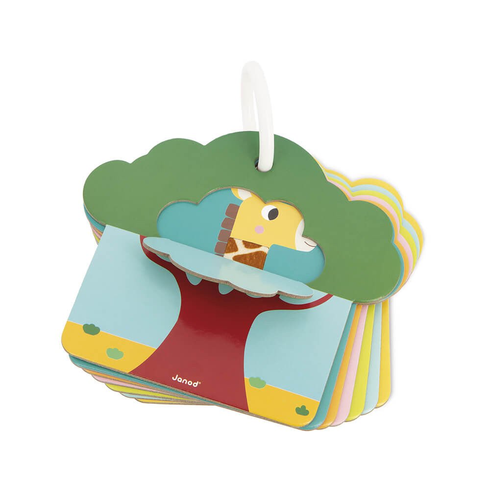 CARTAS TÁCTILES TEXTURAS JANOD ·SABANA· - Happy Moments Baby