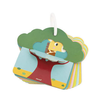 CARTAS TÁCTILES TEXTURAS JANOD ·SABANA· - Happy Moments Baby