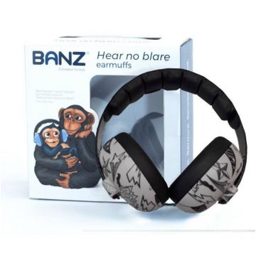 CASCOS ANTIRUIDO PARA BEBÉS BANZ (0-3 AÑOS) ·GRAFFITI· - Happy Moments Baby